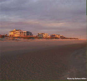 A beach photo at Isle of Palms, SC